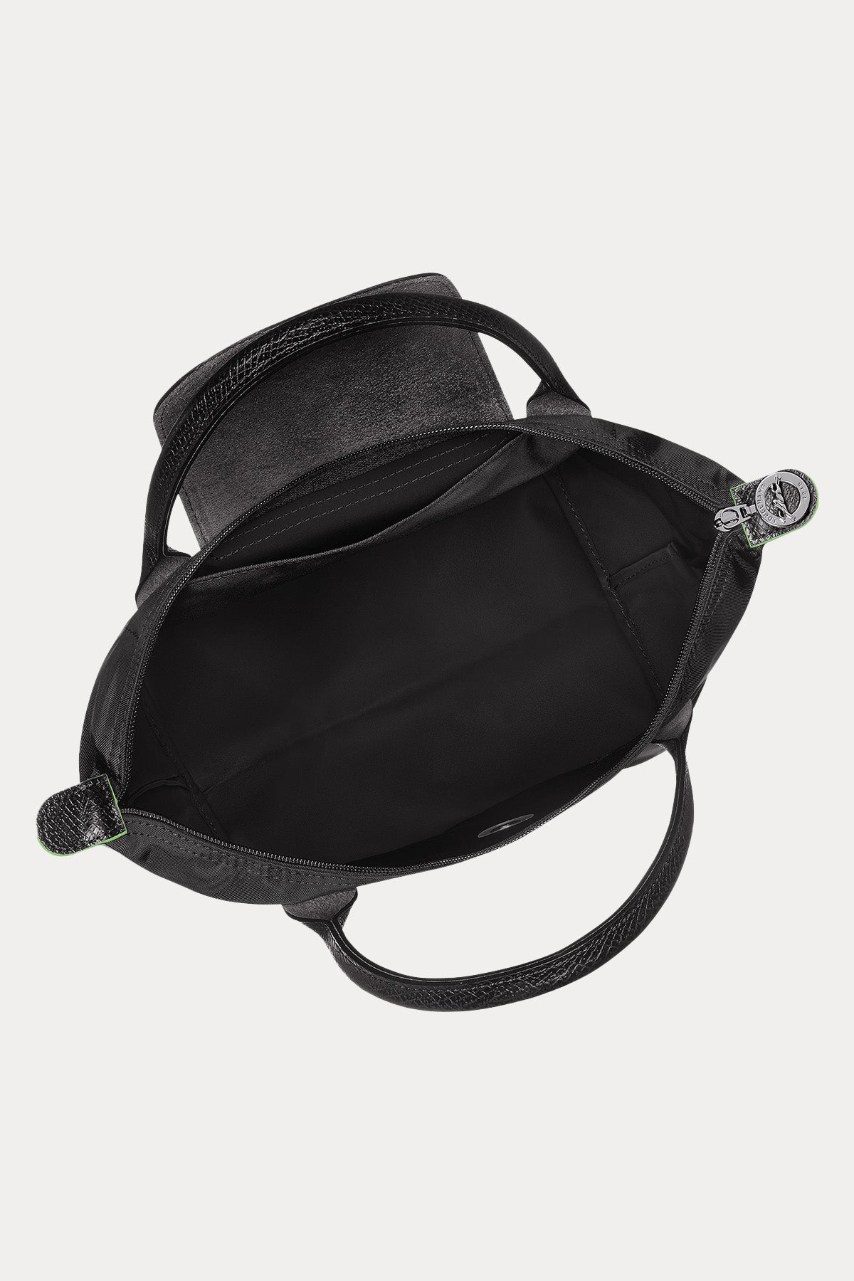 Longchamp Deri Detaylı Logolu El Çantası