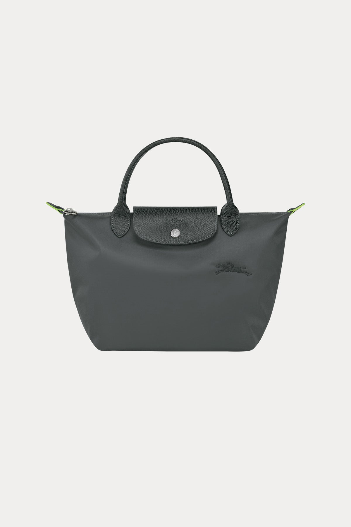 Longchamp Deri Detaylı Logolu El Çantası