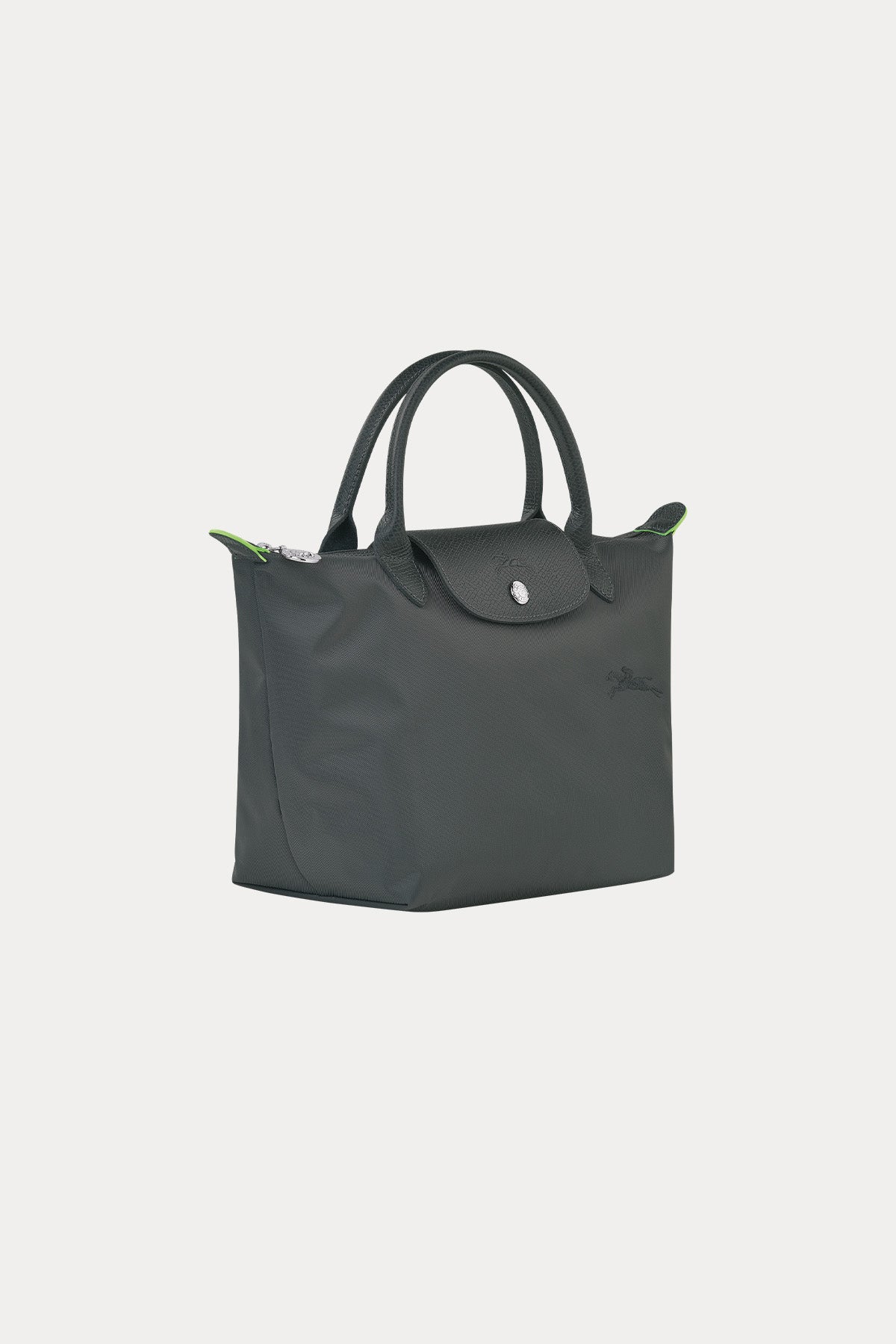 Longchamp Deri Detaylı Logolu El Çantası