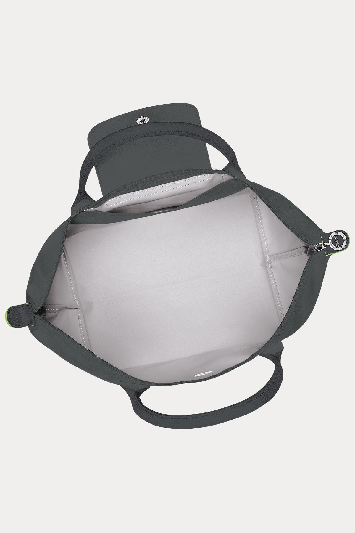 Longchamp Deri Detaylı Logolu El Çantası