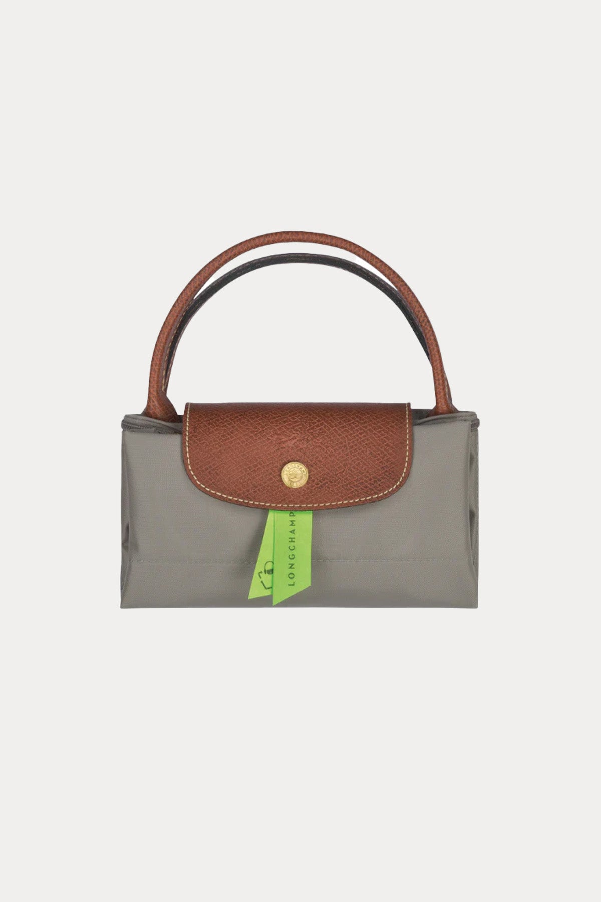 Longchamp Deri Detaylı Logolu El Çantası