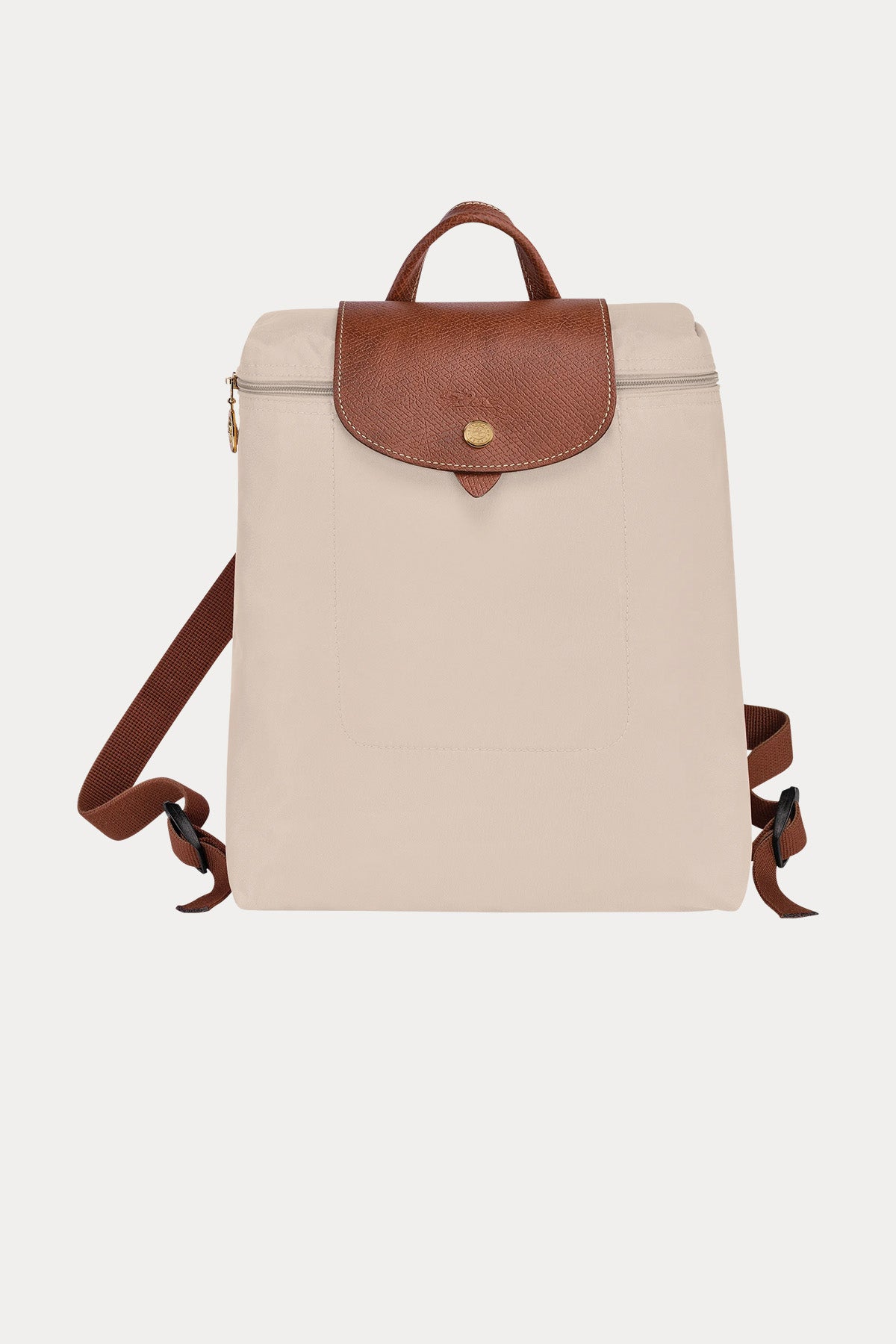 Longchamp Deri Detaylı Sırt Çantası