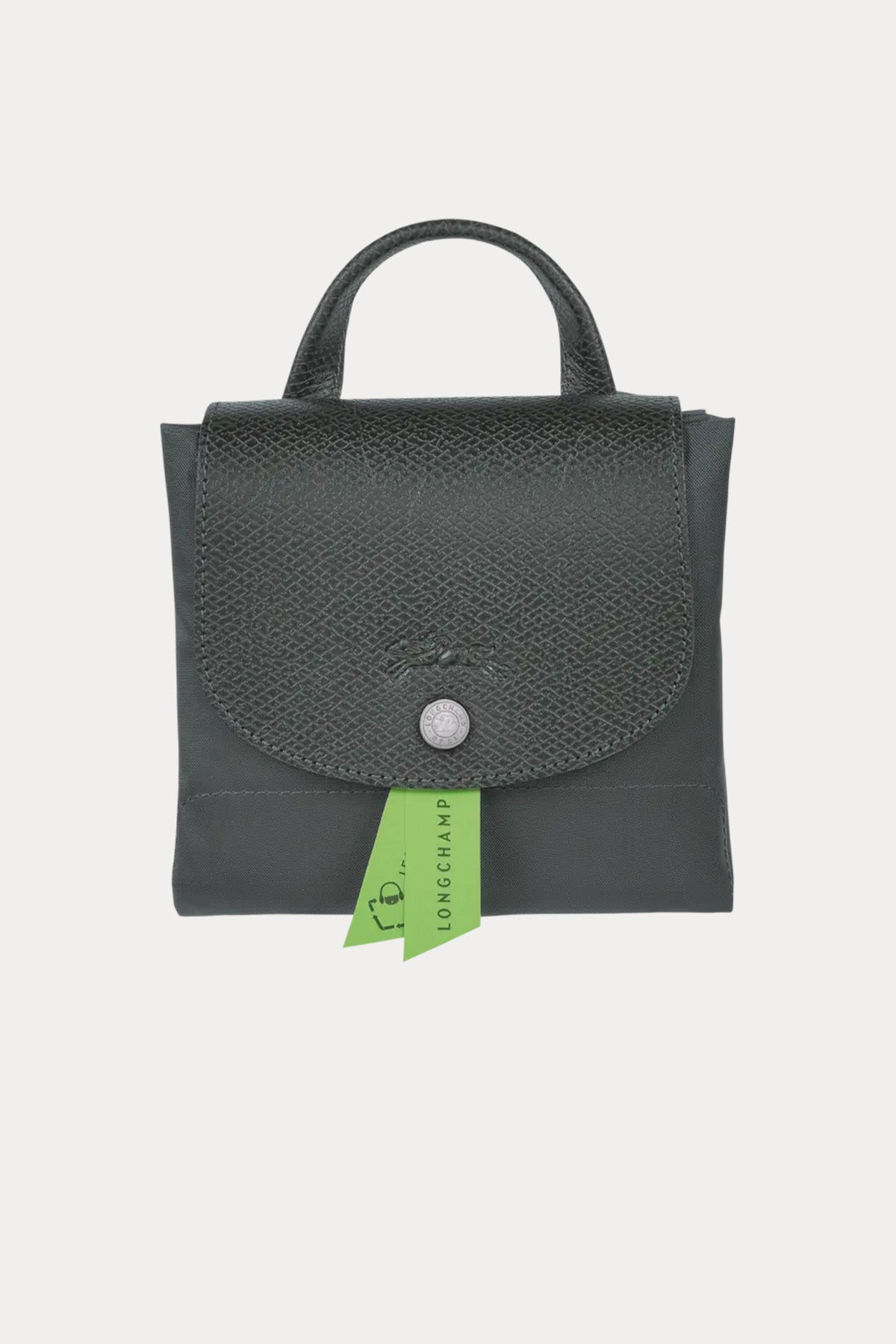 Longchamp Deri Detaylı Sırt Çantası-Çanta-Libas