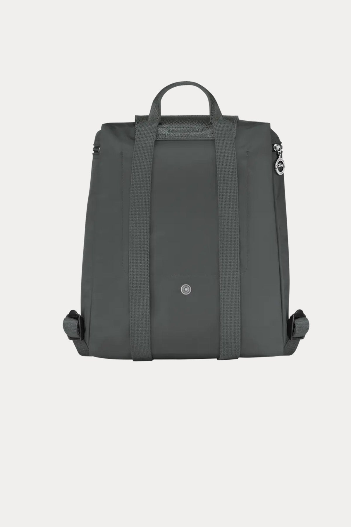 Longchamp Deri Detaylı Sırt Çantası-Çanta-Libas