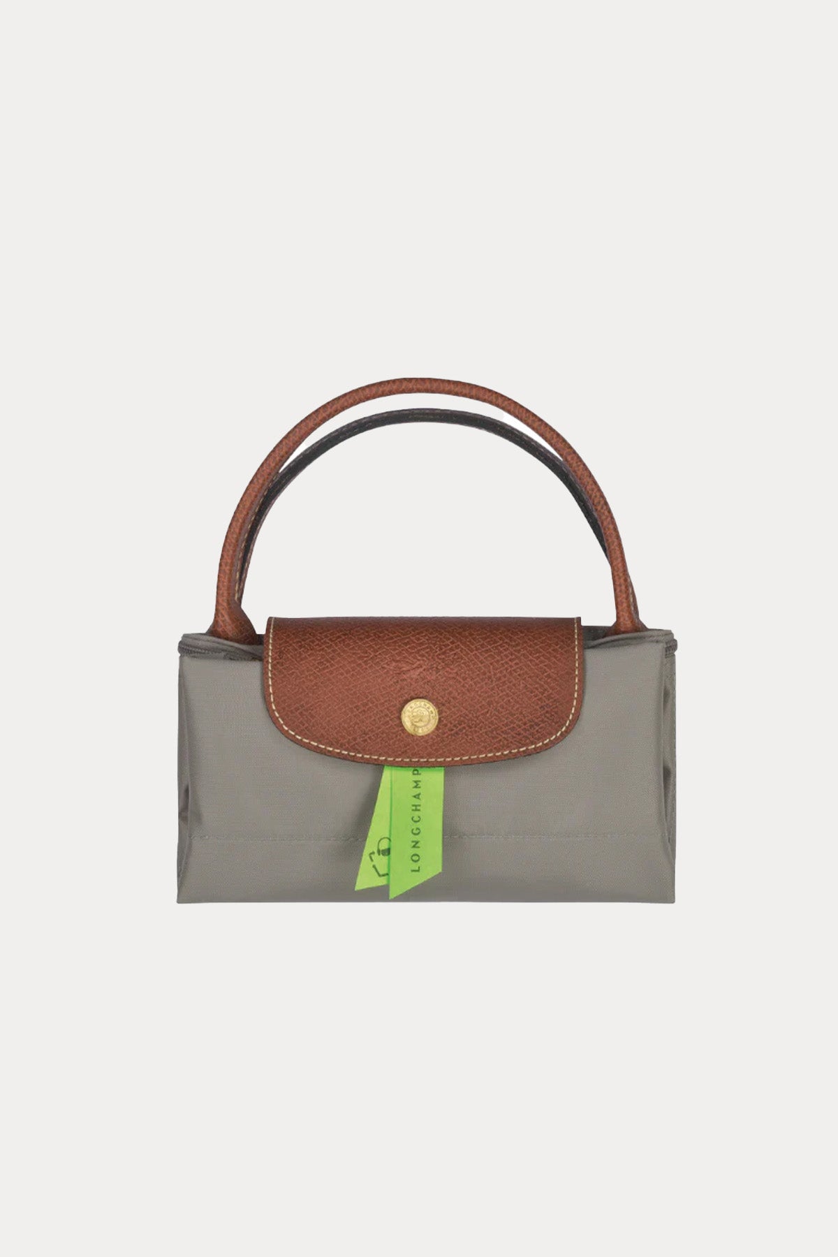 Longchamp Deri Detaylı Logolu El Çantası