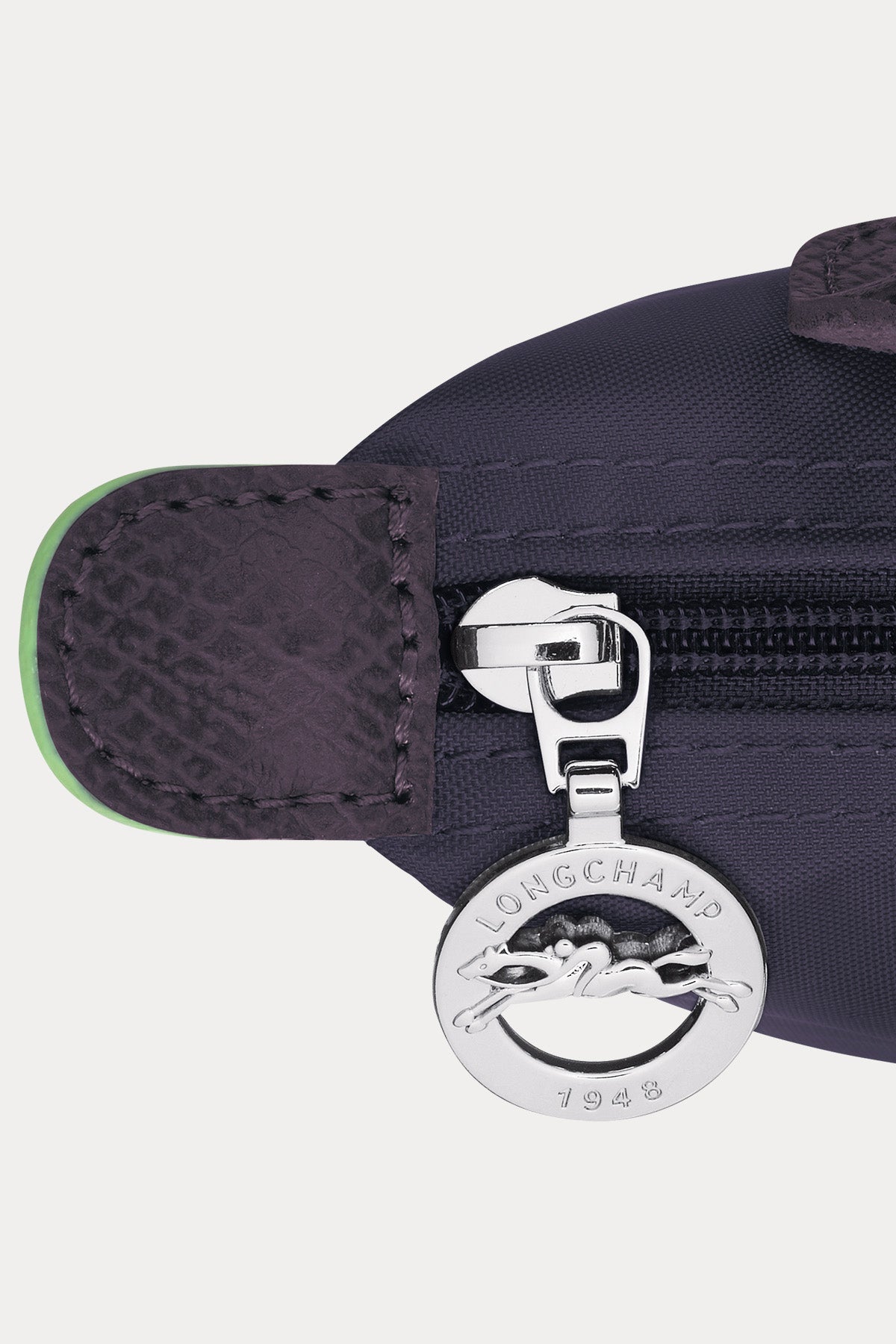 Longchamp Deri Detaylı Logolu El Çantası