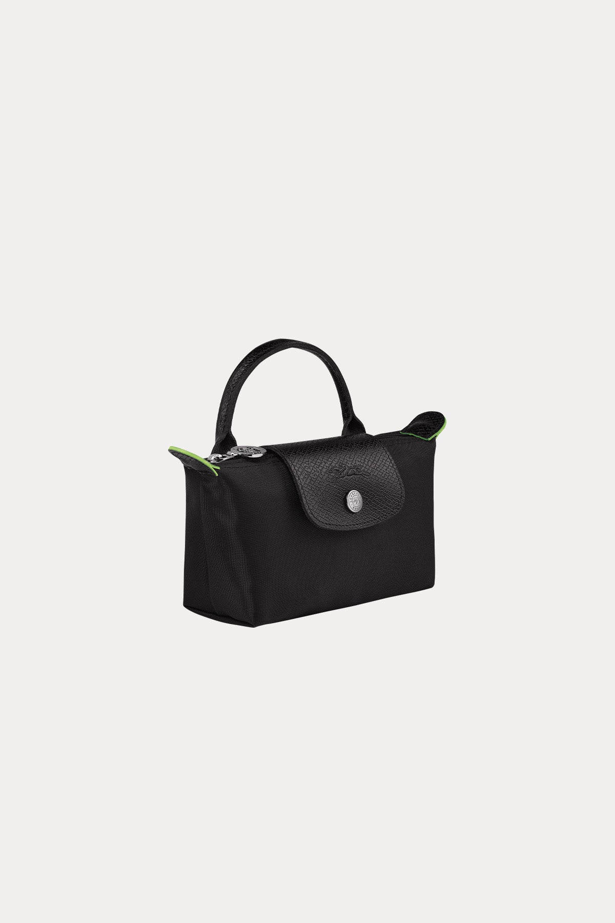 Longchamp Deri Detaylı Logolu El Çantası-Çanta-Libas