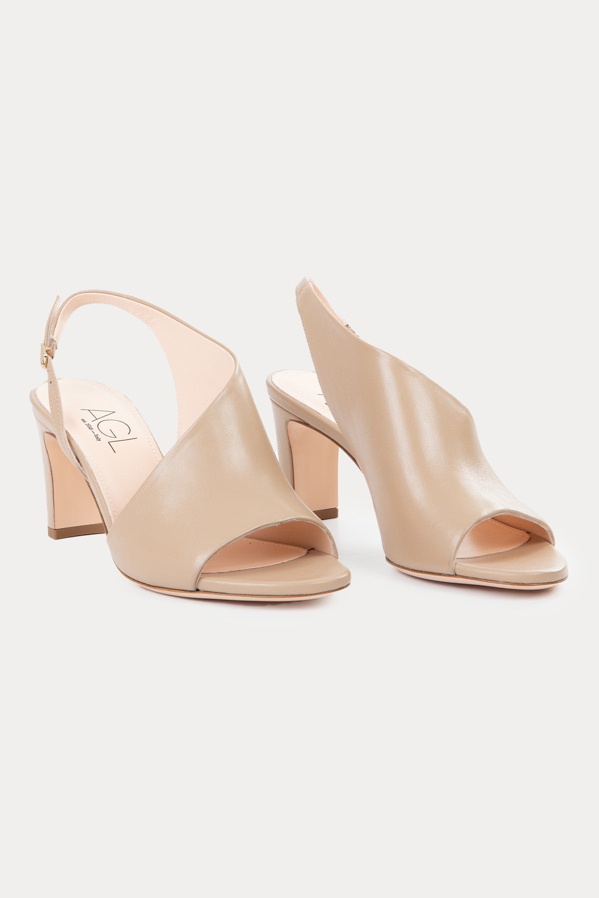 Agl Beth Topuklu Deri Ayakkabı