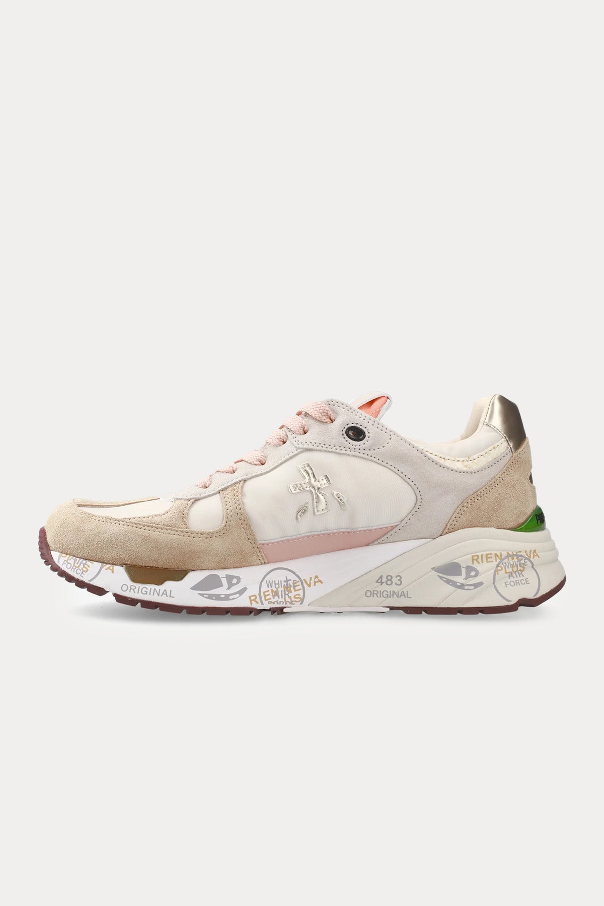 Premiata Mased Süet Sneaker Ayakkabı-Ayakkabı-Libas