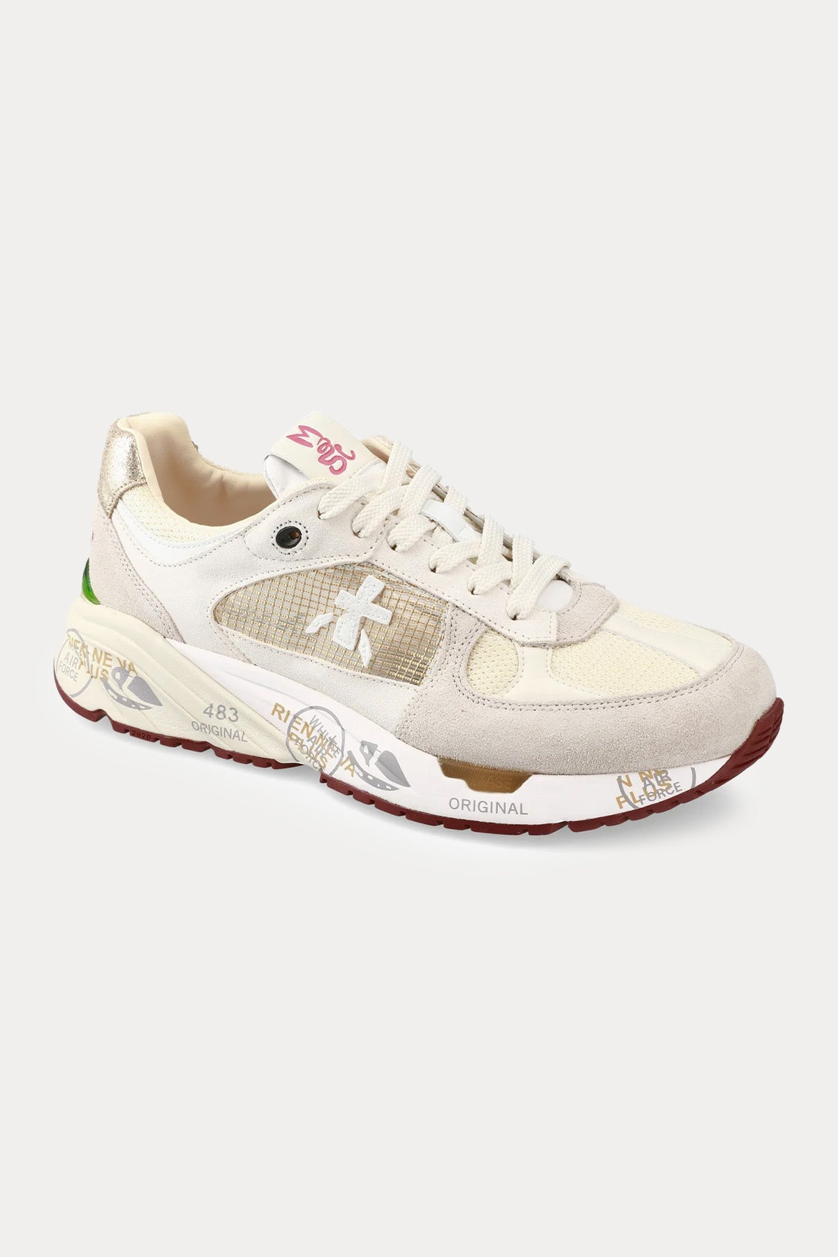 Premiata Mased Süet Sneaker Ayakkabı