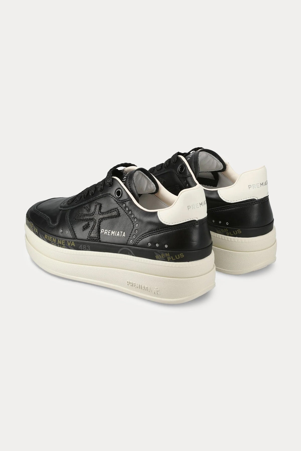 Premiata Micol Deri Sneaker Ayakkabı-Ayakkabı-Libas