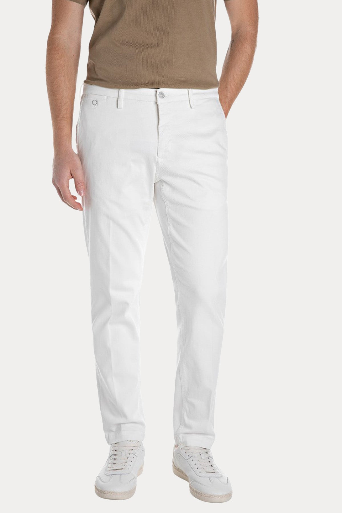 Replay Benni Hyperflex Yandan Cepli Regular Fit Pantolon