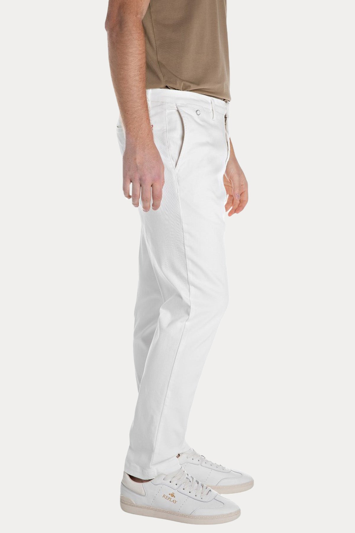 Replay Benni Hyperflex Yandan Cepli Regular Fit Pantolon