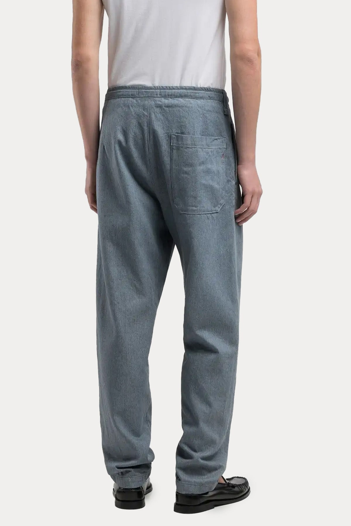 Replay Tapered Fit Beli Lastikli Tek Pile Yandan Cepli Pantolon