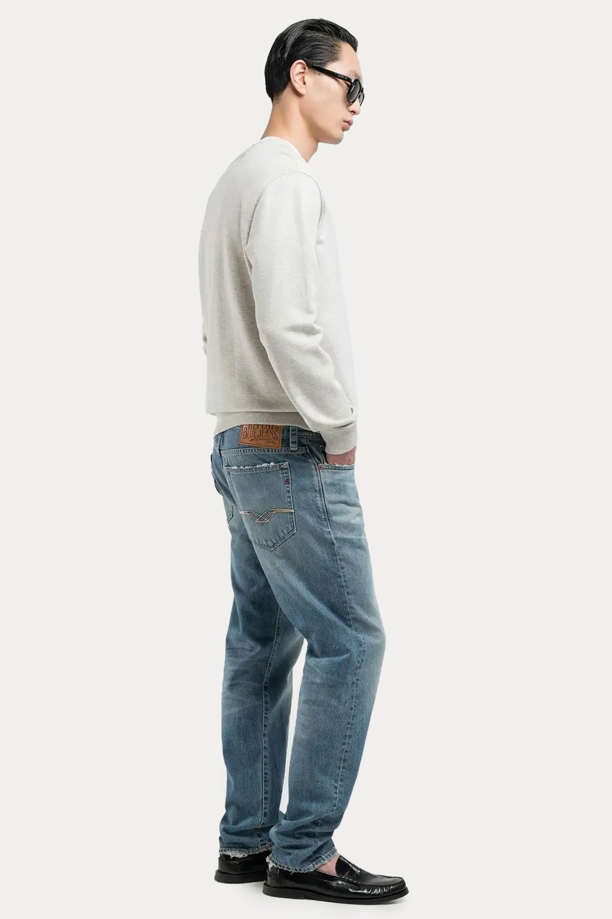 Replay Neaal Slim Fit Yıkamalı Jeans