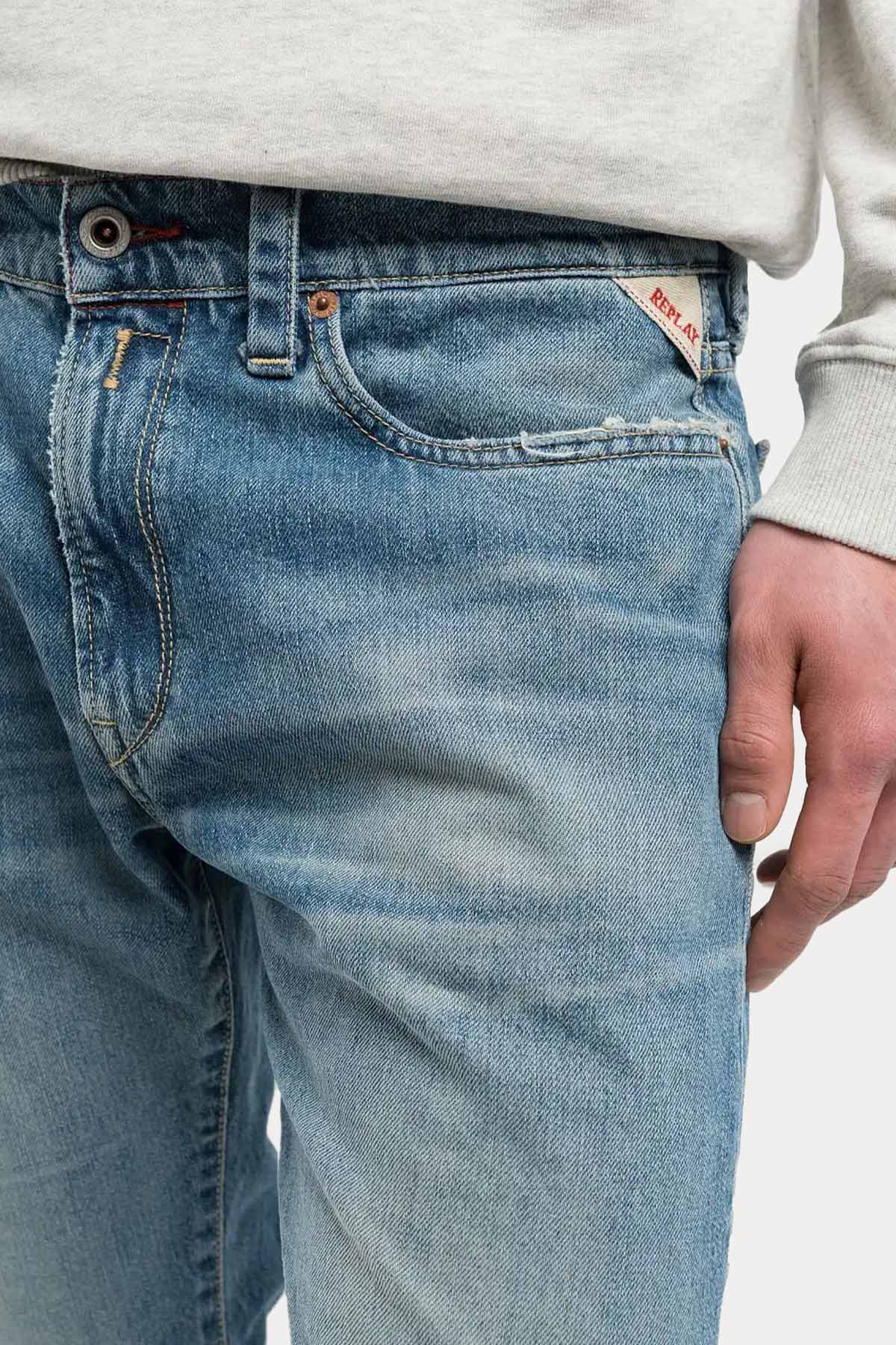 Replay Neaal Slim Fit Yıkamalı Jeans