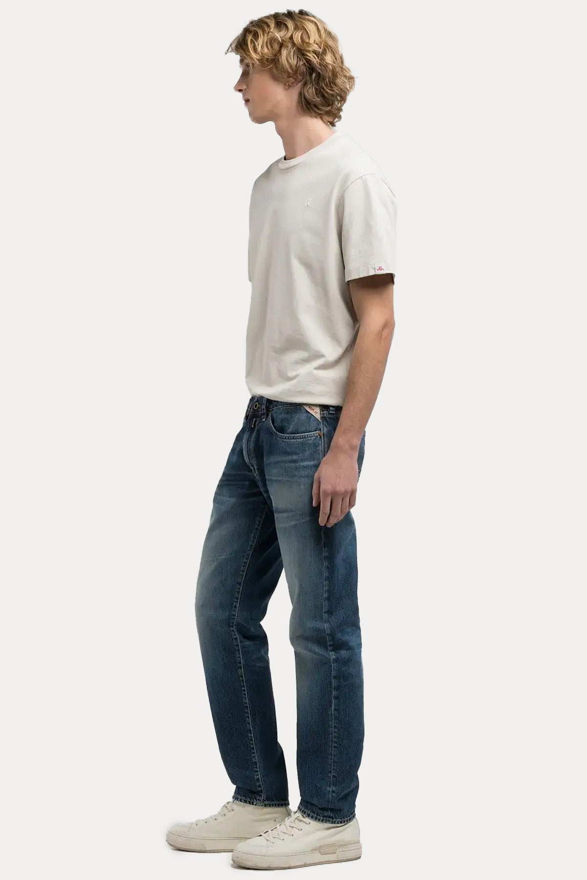 Replay Neaal Slim Fit Yıkamalı Jeans