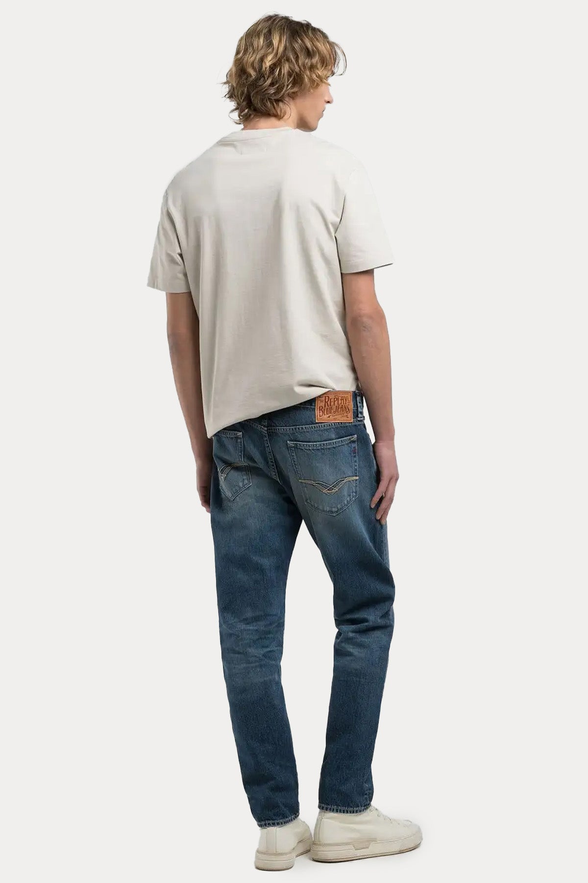 Replay Neaal Slim Fit Yıkamalı Jeans