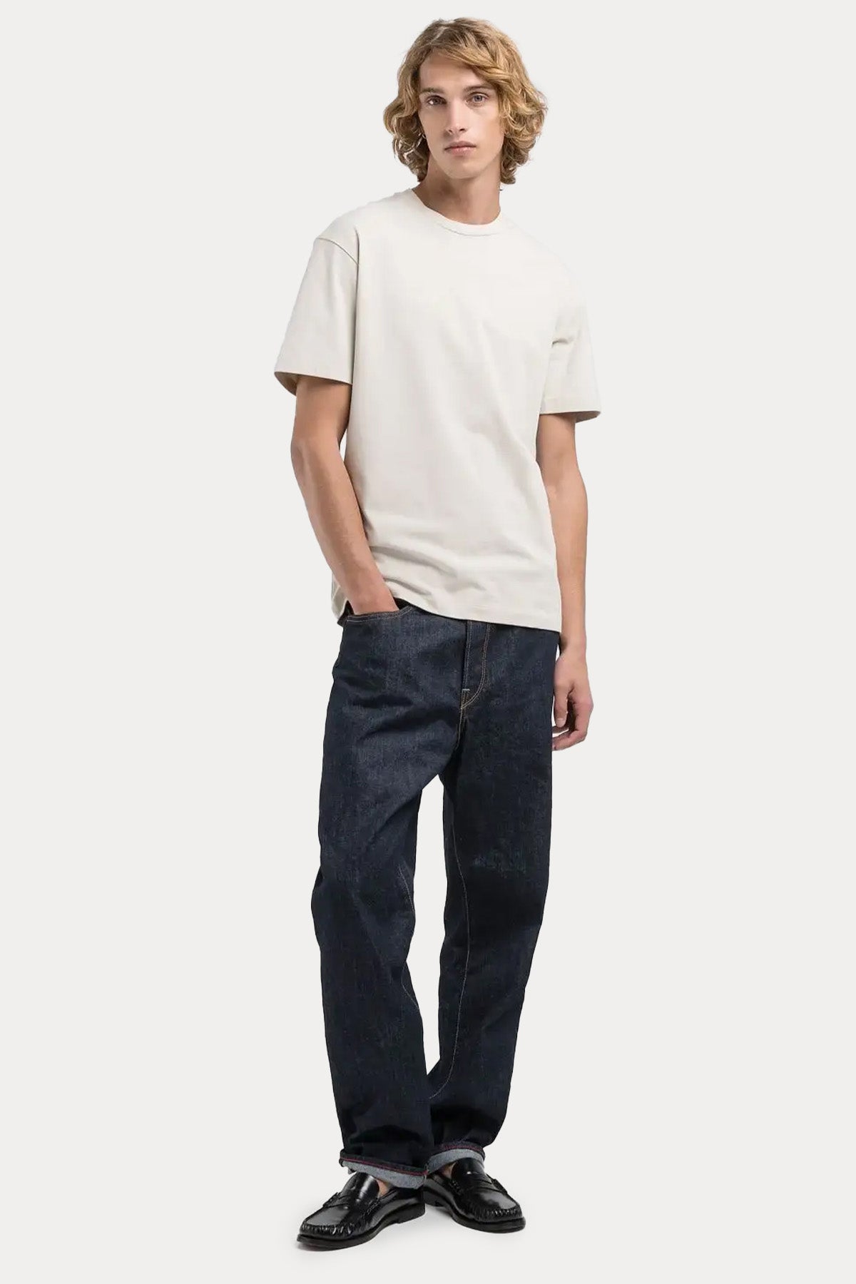 Replay Relaxed Fit Yuvarlak Yaka Logolu T-shirt