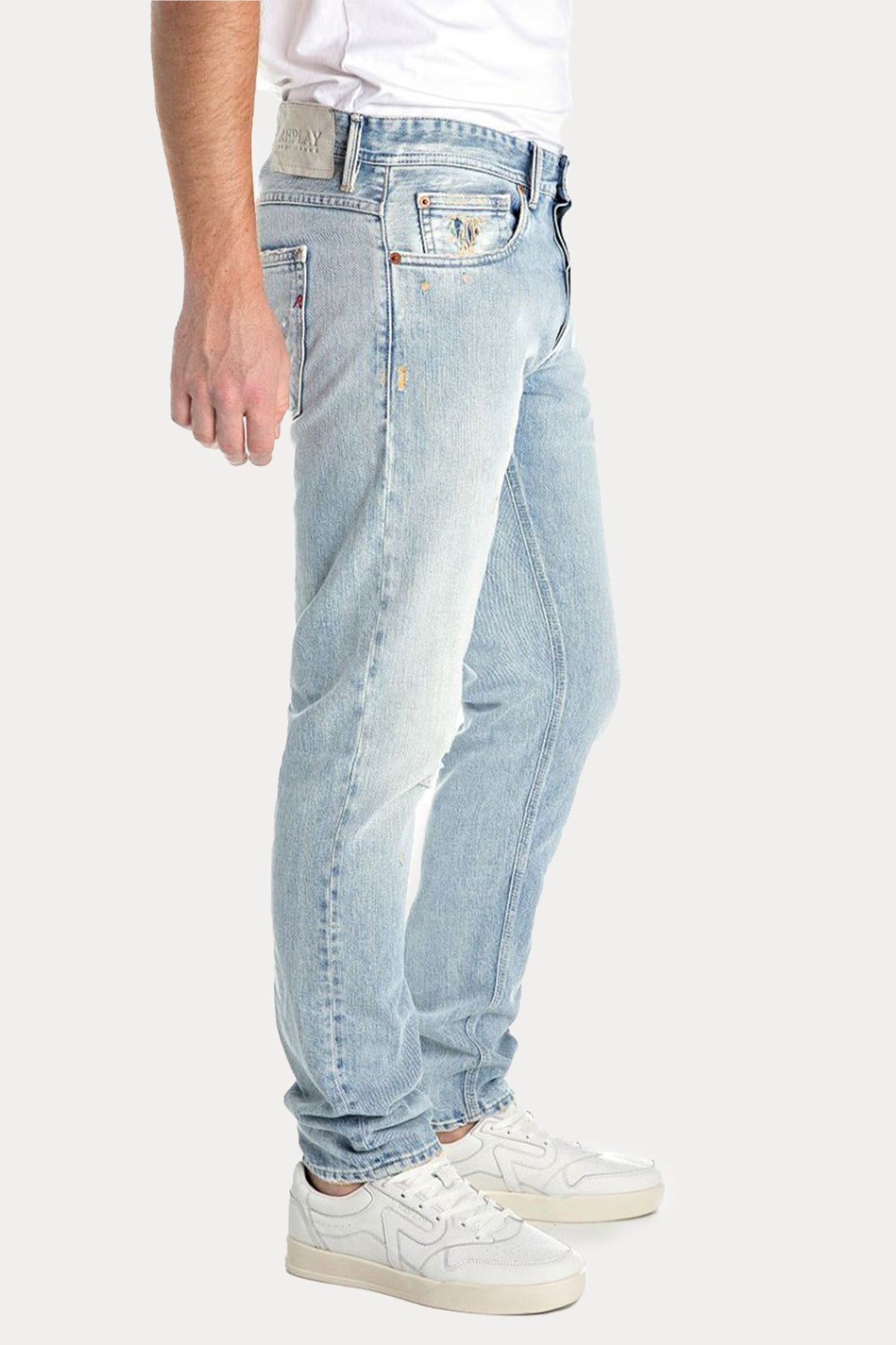 Replay Willbi Regular Slim Fit Yıkamalı Jeans