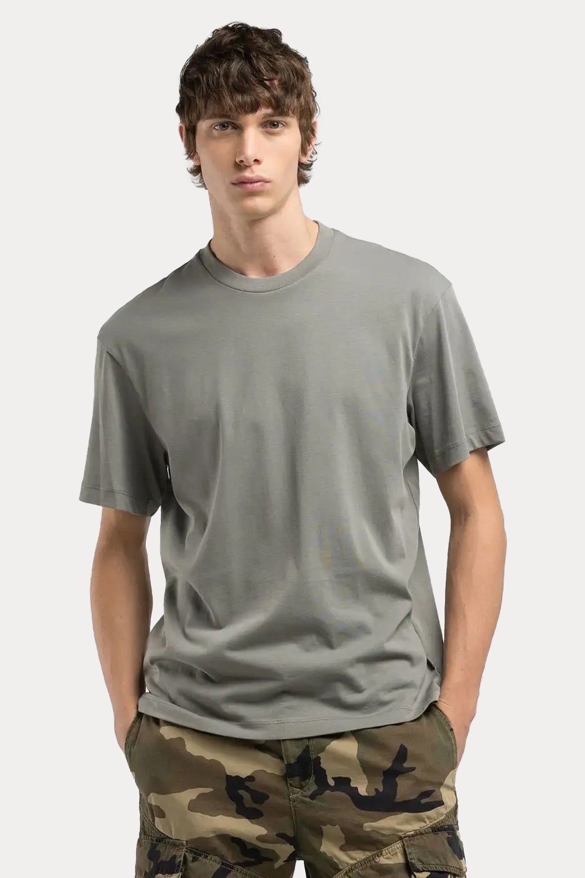 Replay Regular Fit Yuvarlak Yaka Logolu T-shirt