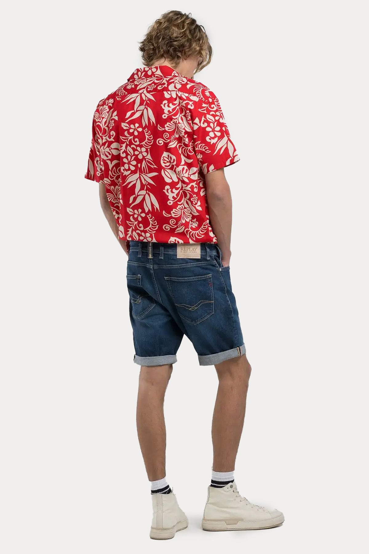 Replay RBJ 981 Tapered Fit Denim Şort