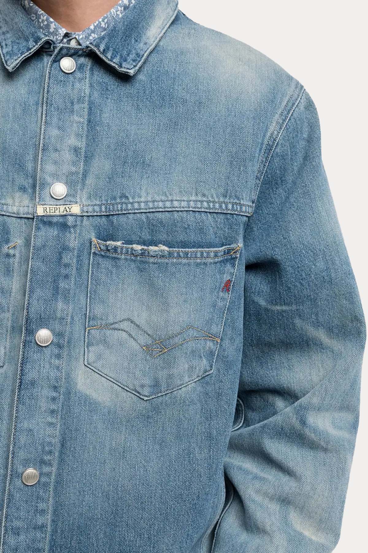 Replay Regular Fit Denim Ceket-Ceket-Libas