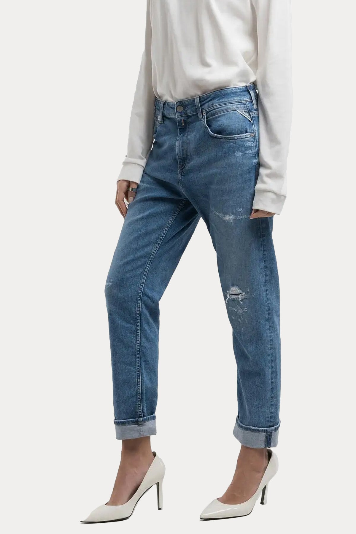 Replay Marty Slim Boyfit Jeans