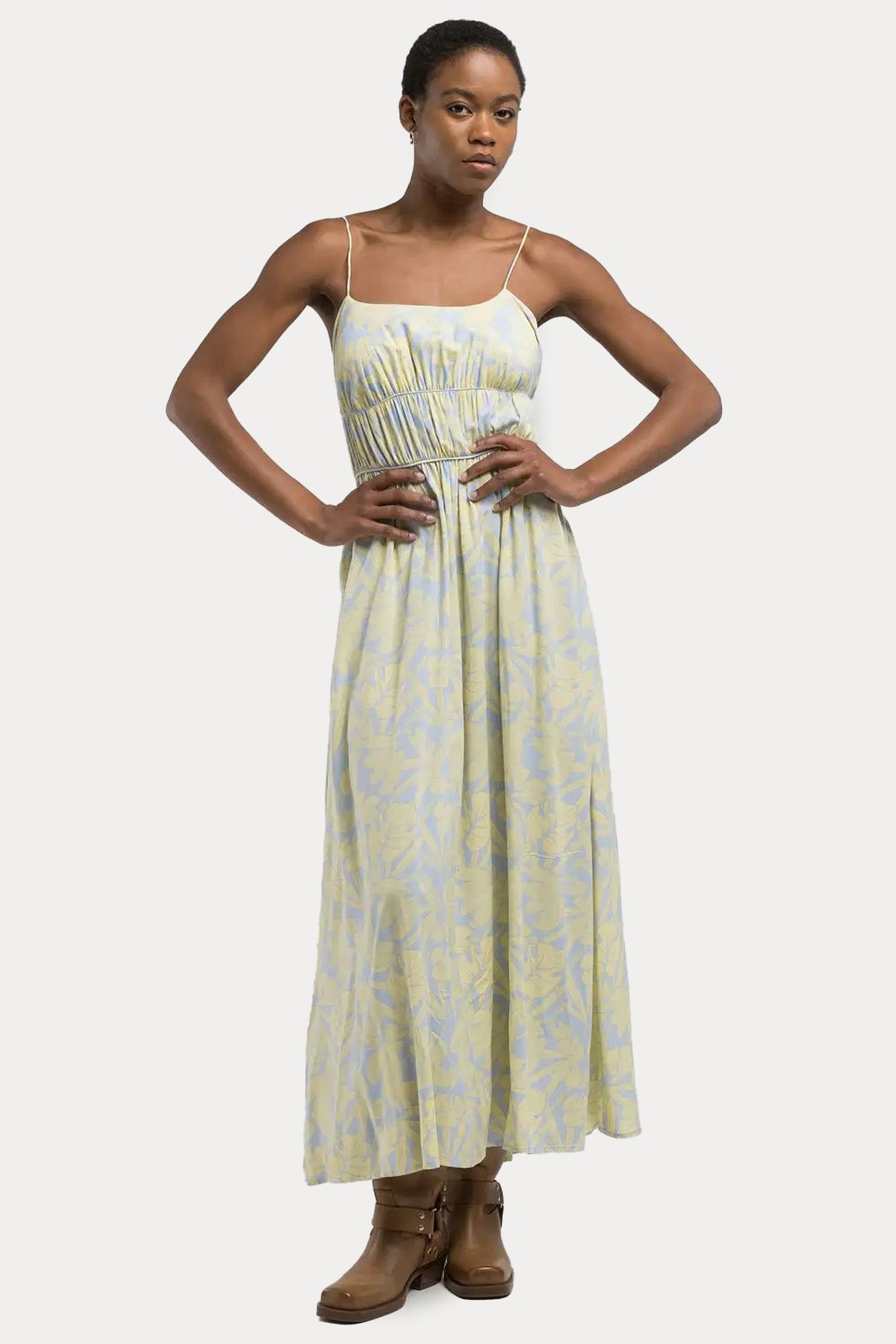 Replay Askılı Maxi Elbise