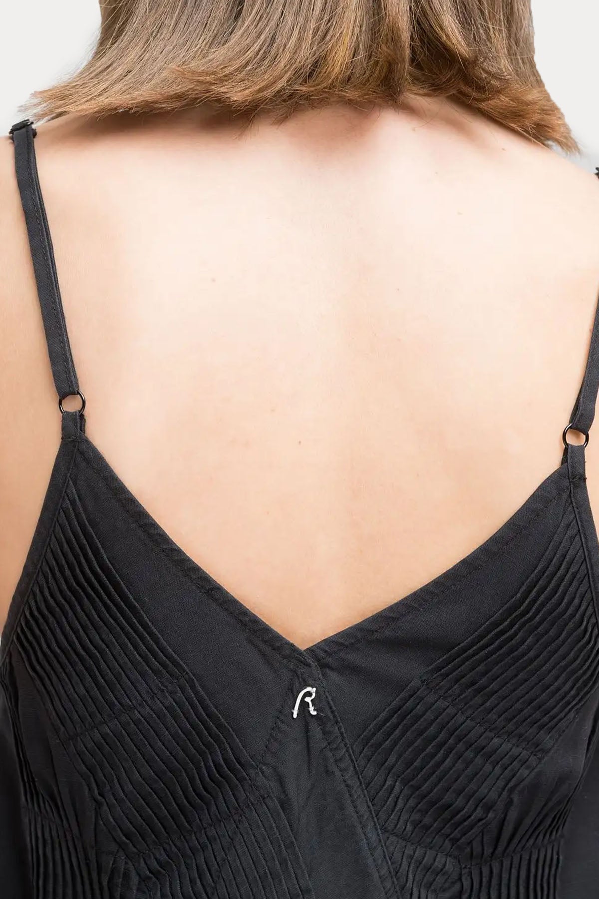 Replay Askılı Keten Bluz