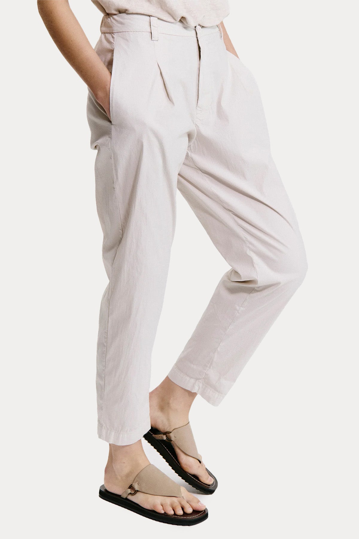 Transit Comfort Fit Tek Pile Yandan Cepli Streç Pantolon