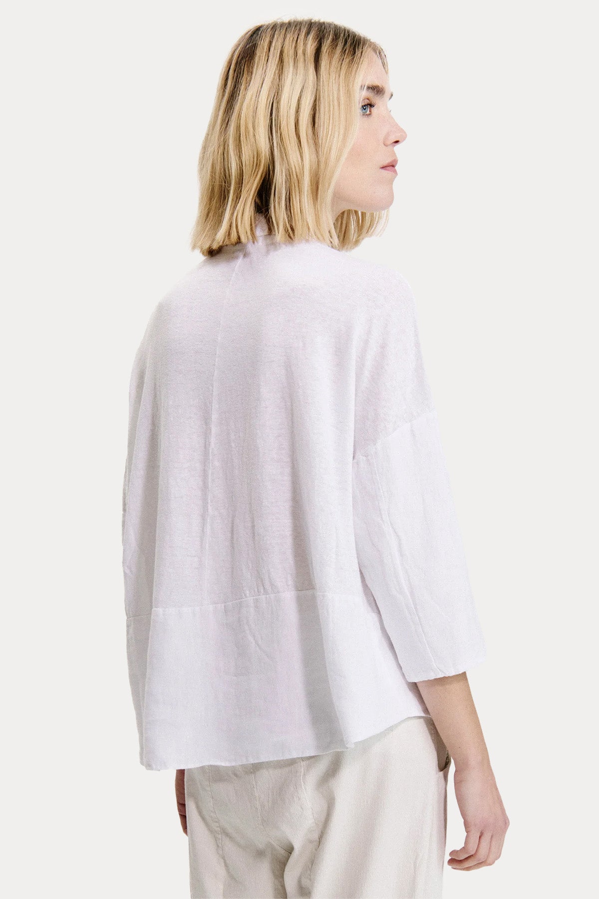 Transit Comfort Fit Keten Gömlek