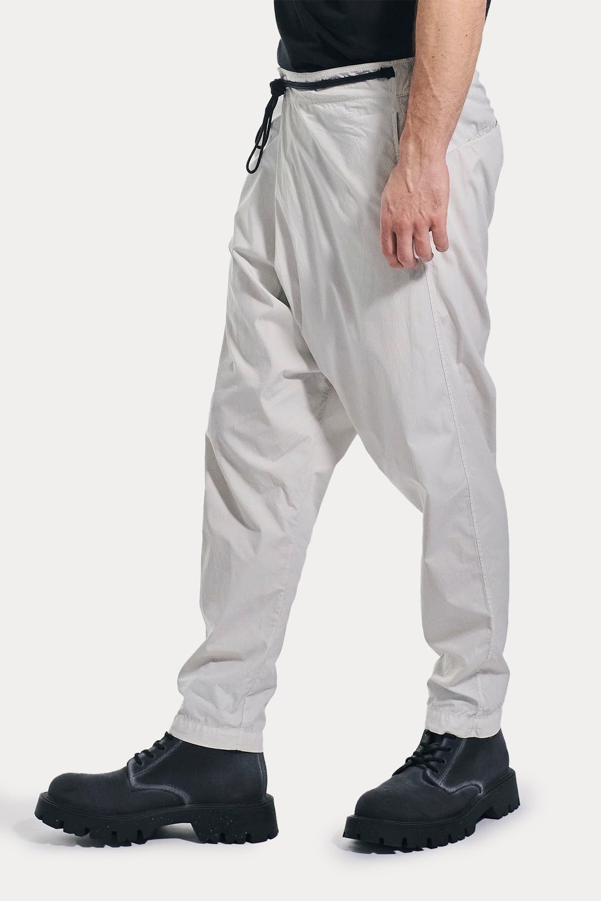 Transit Baggy Fit Kruvaze Düşük Ağlı Pantolon