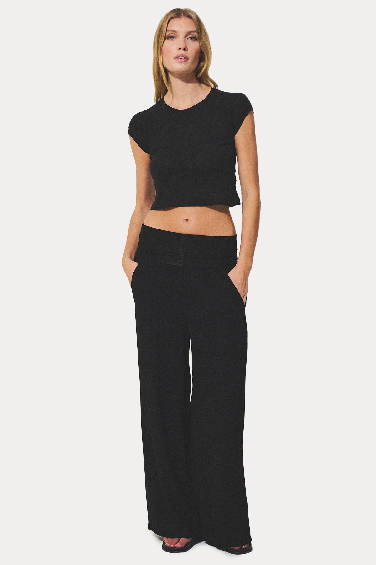 Transit Relaxed Fit Yandan Cepli Streç Pantolon