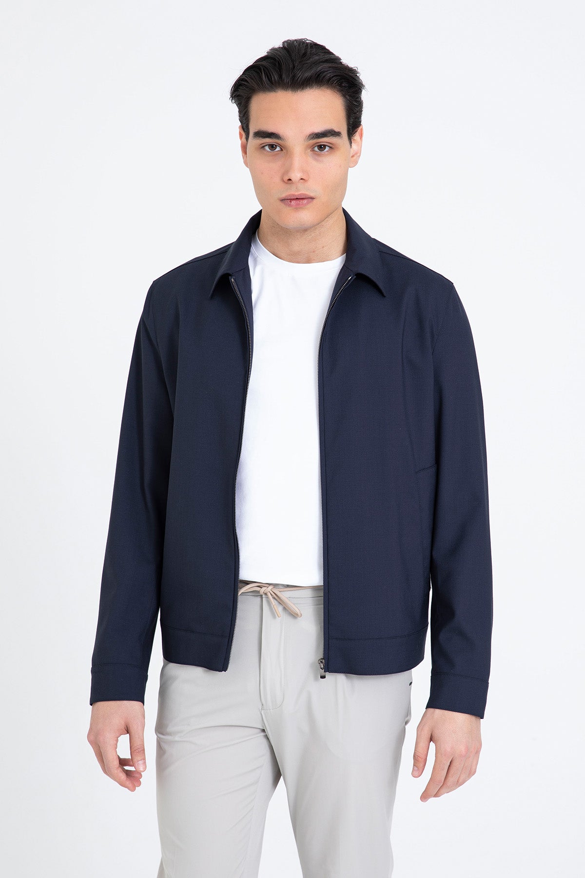 Manuel Ritz Klasik Yaka Spor Bomber Ceket