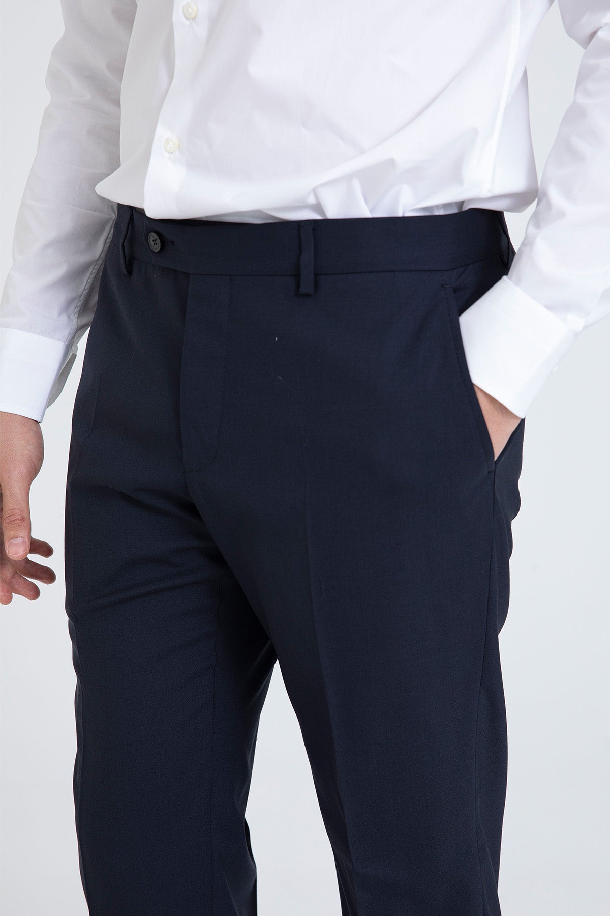 Manuel Ritz Slim Fit Yün Takım Elbise