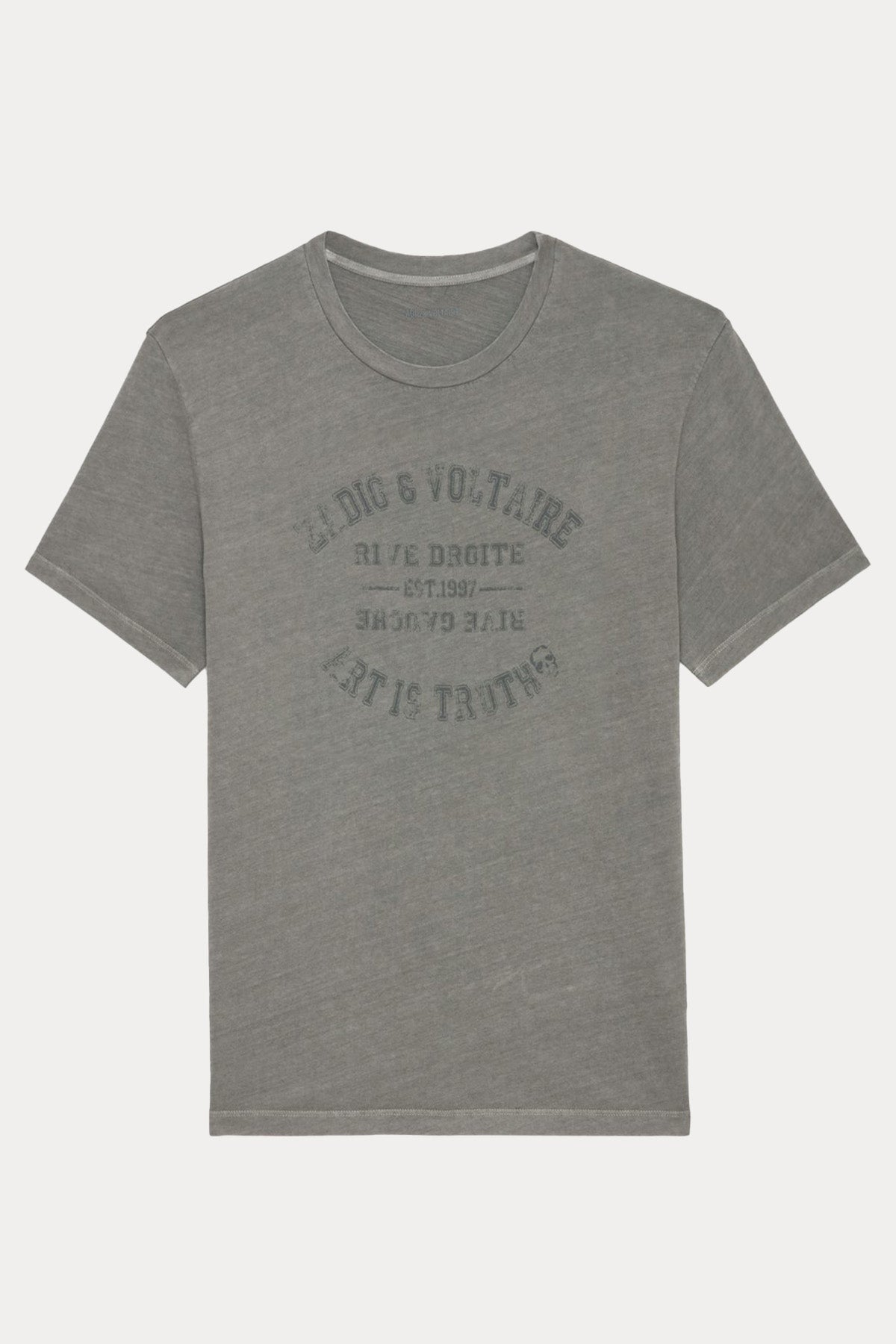 Zadig & Voltaire Yuvarlak Yaka Logolu T-shirt