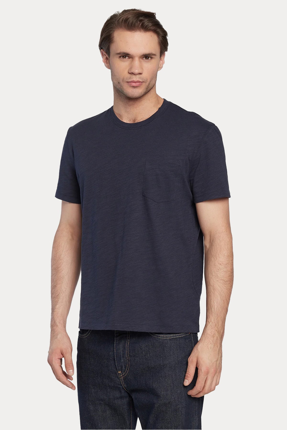 Zadig & Voltaire Yuvarlak Yaka Kuru Kafa Logolu T-shirt