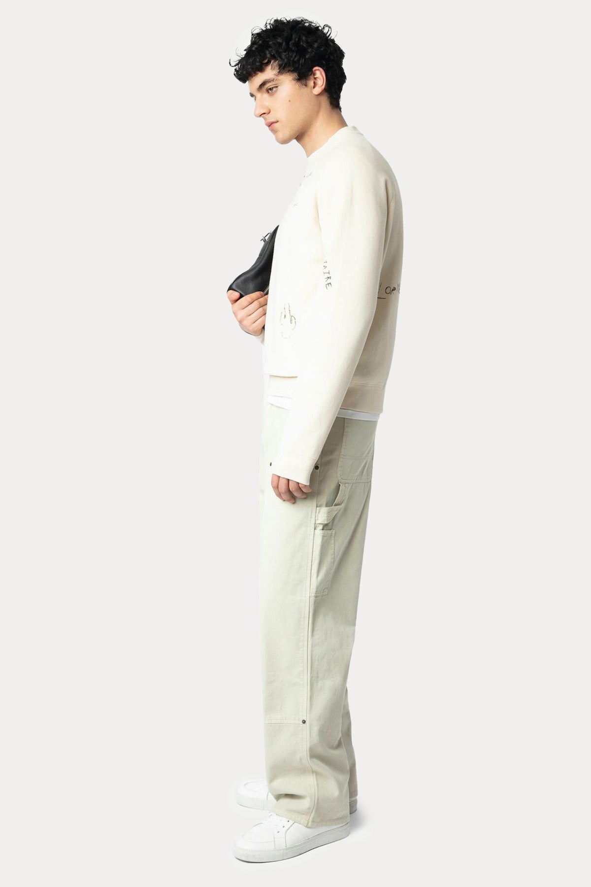 Zadig & Voltaire Geniş Kesim Logo Desenli Sweatshirt