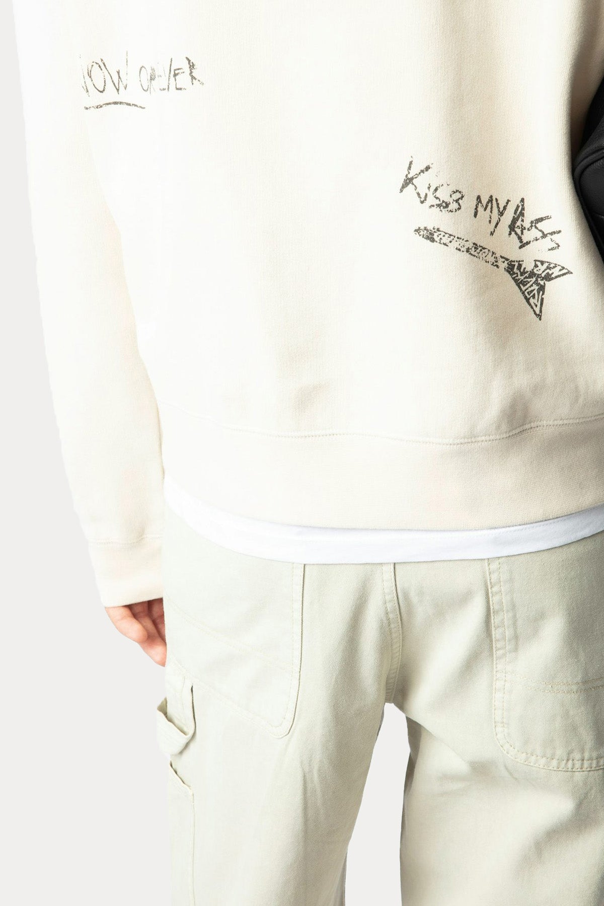 Zadig & Voltaire Geniş Kesim Logo Desenli Sweatshirt