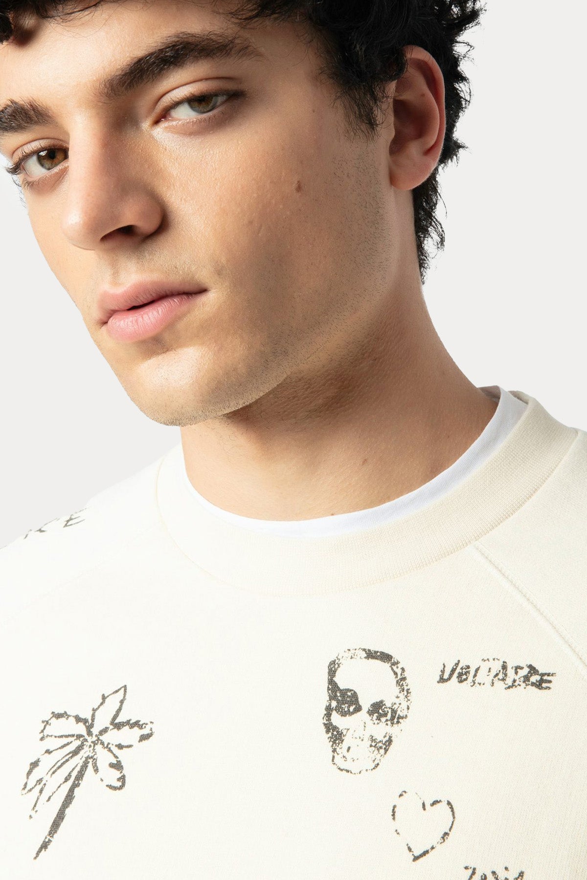 Zadig & Voltaire Geniş Kesim Logo Desenli Sweatshirt