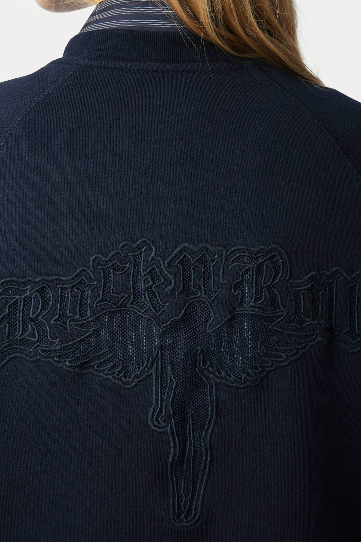 Zadig & Voltaire Sırtta Dantel Nakış Logo Desenli Sweatshirt