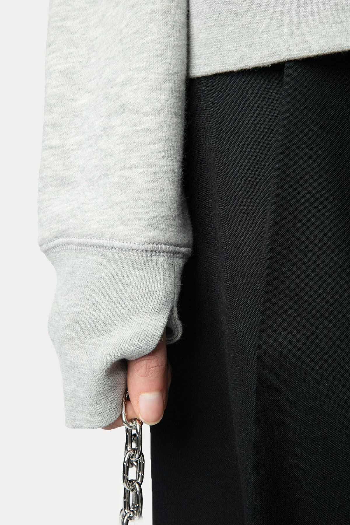 Zadig & Voltaire Geniş Kesim Logolu Kapüşonlu Sweatshirt Ceket