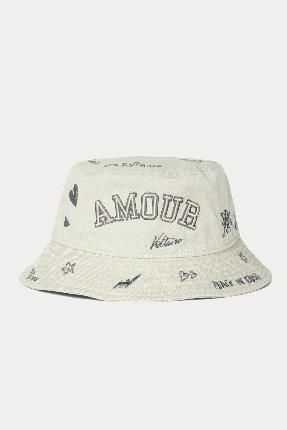 Zadig & Voltaire Logo Desenli Bucket Şapka