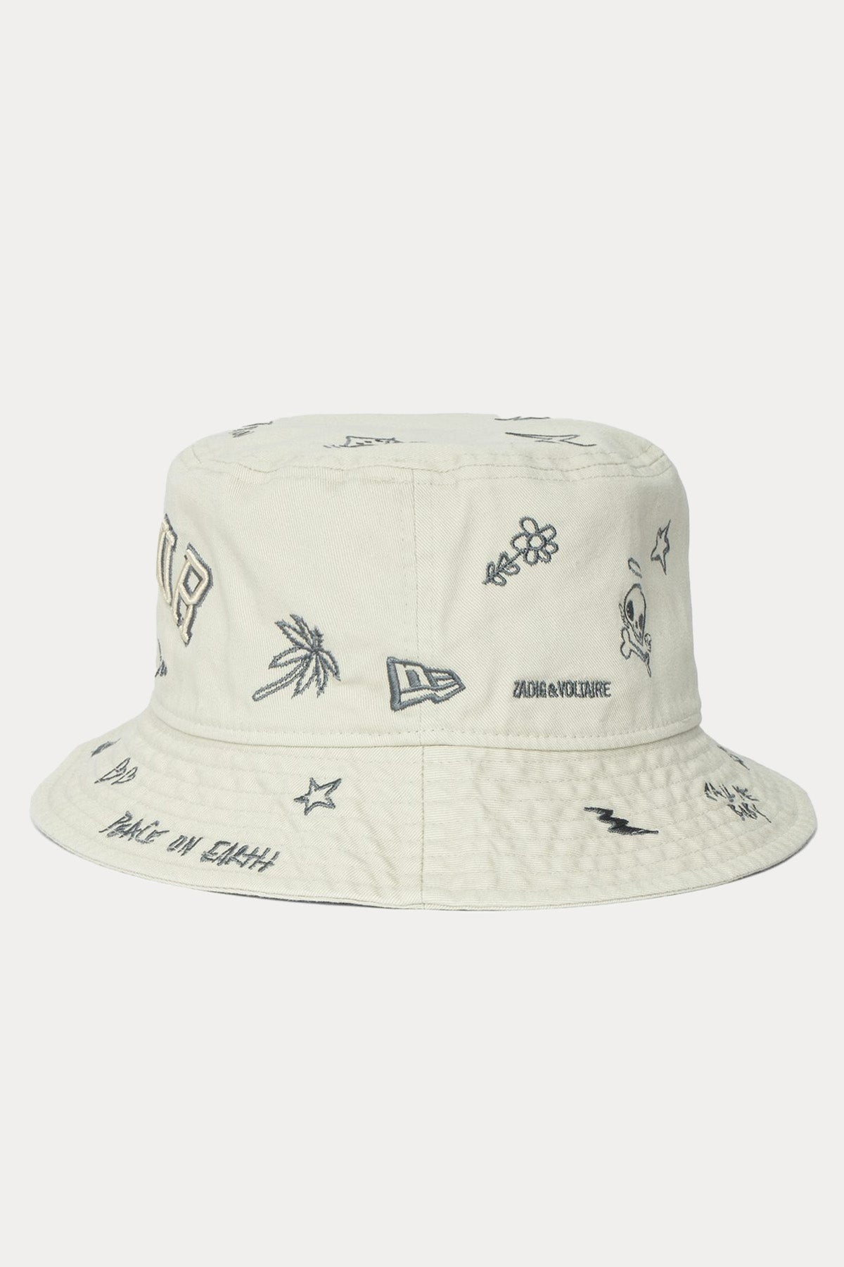 Zadig & Voltaire Logo Desenli Bucket Şapka