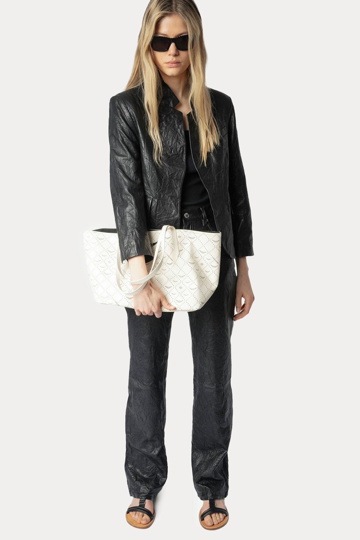 Zadig & Voltaire Logolu Deri Çanta