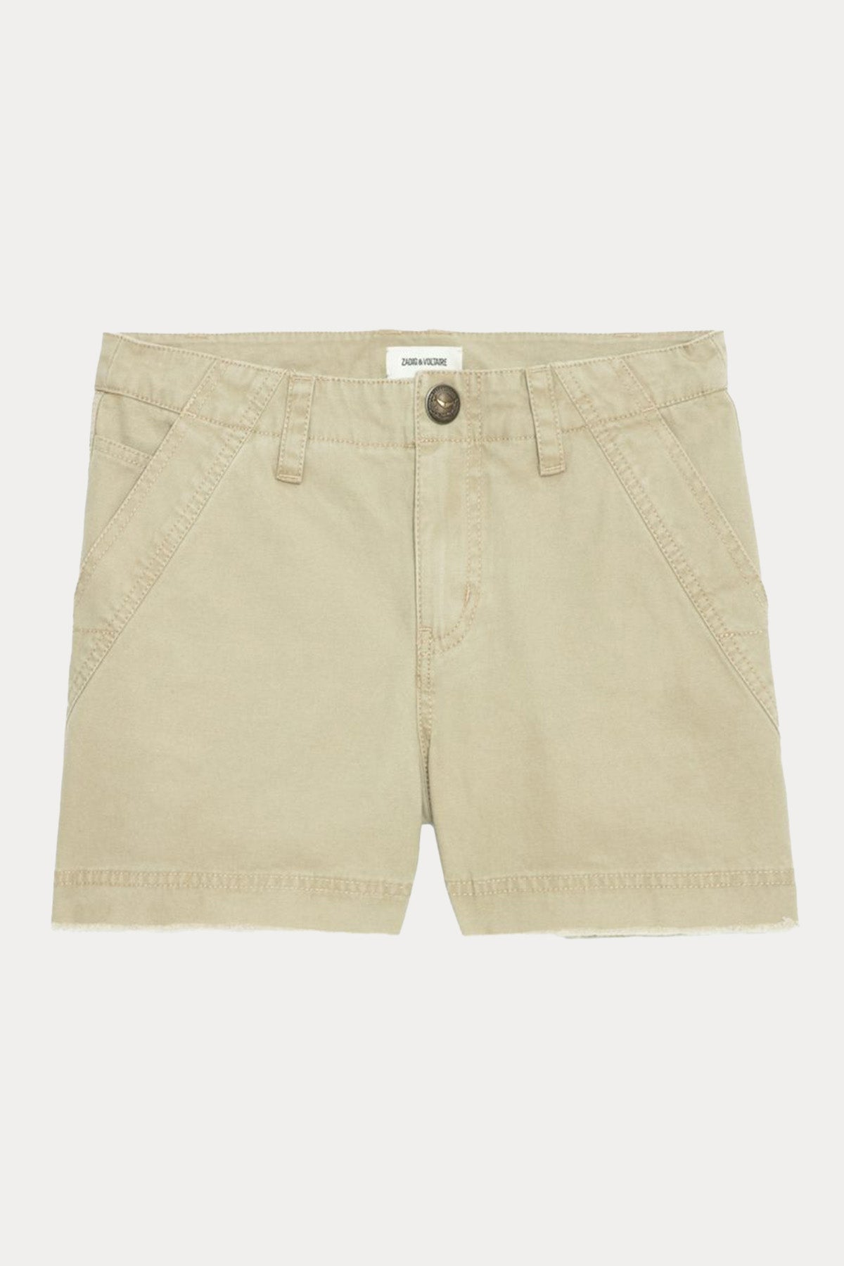 Zadig & Voltaire Regular Fit Yandan Cepli Logolu Şort