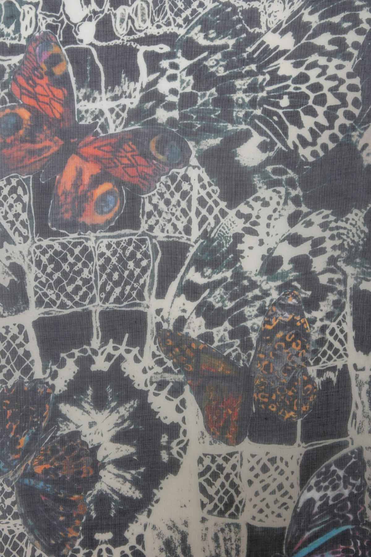 Zadig & Voltaire Logolu Modal Kumaş Şal