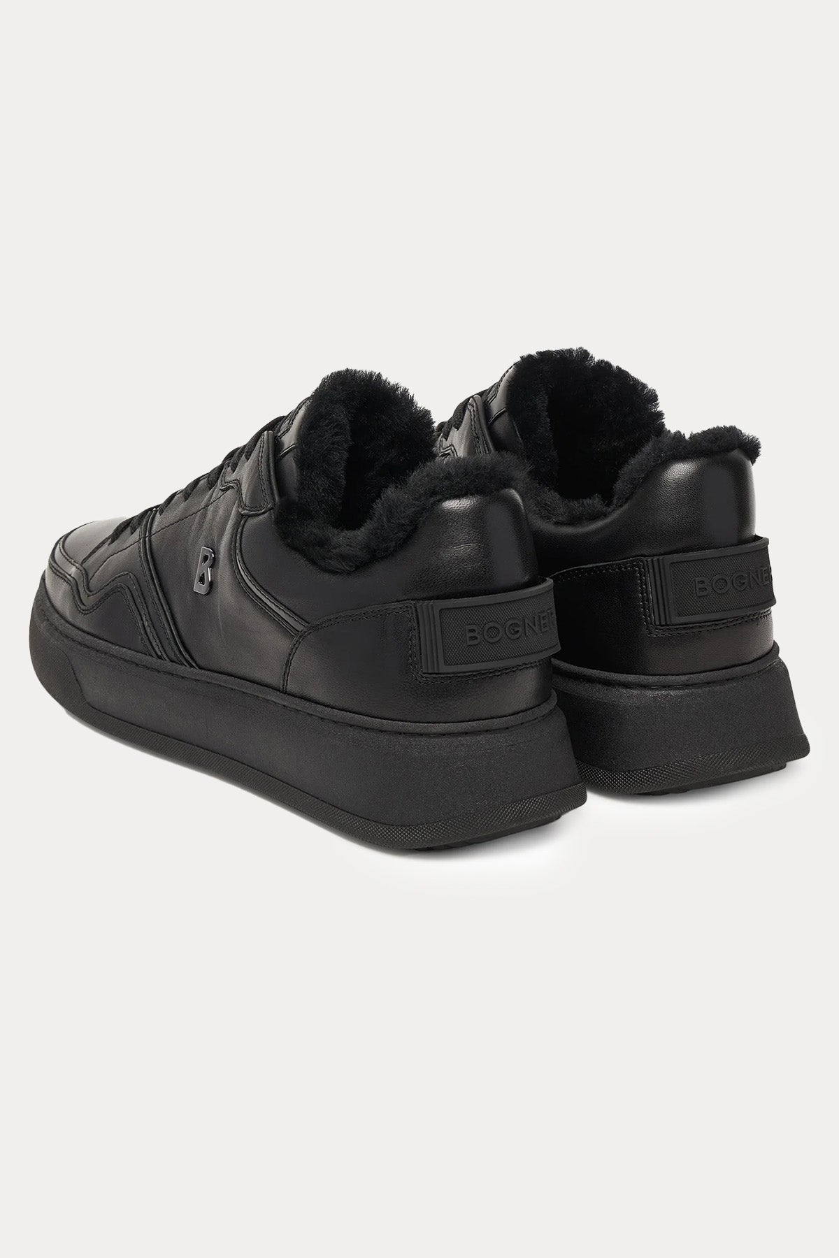 Bogner Milan İçi Kürklü Deri Sneaker Ayakkabı