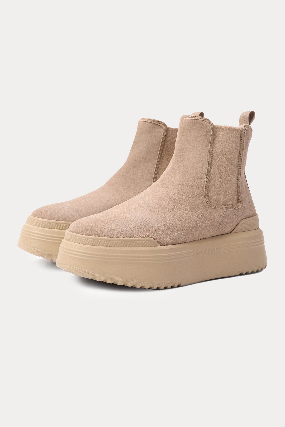 Bogner New York Lastik Bantlı Süet Bot